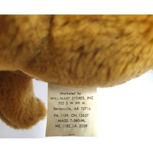 VTG Walmart Snack Bar Kangaroo 9" Plush Toy 1990s Stuffed Animal Collectible - Picture 4 of 6